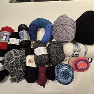 Assorted Yarn Collection in Various Colors